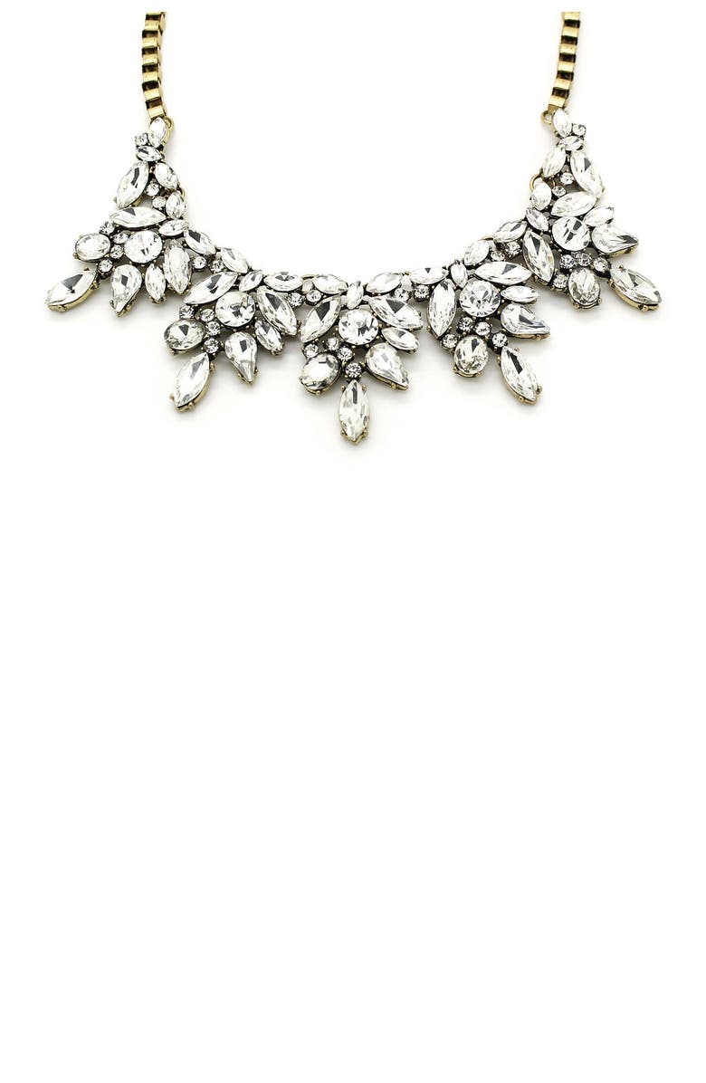 EYE CANDY LOS ANGELES Alice Necklace, Alternate, color, Bronze