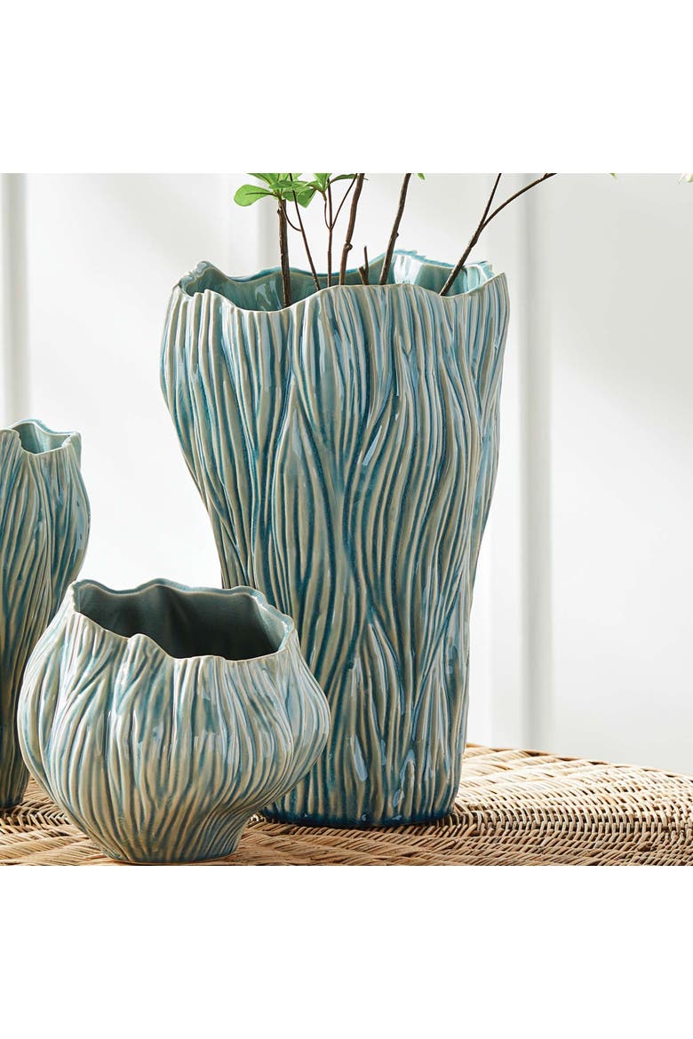 Annabelle Vase, Alternate, color, Blue