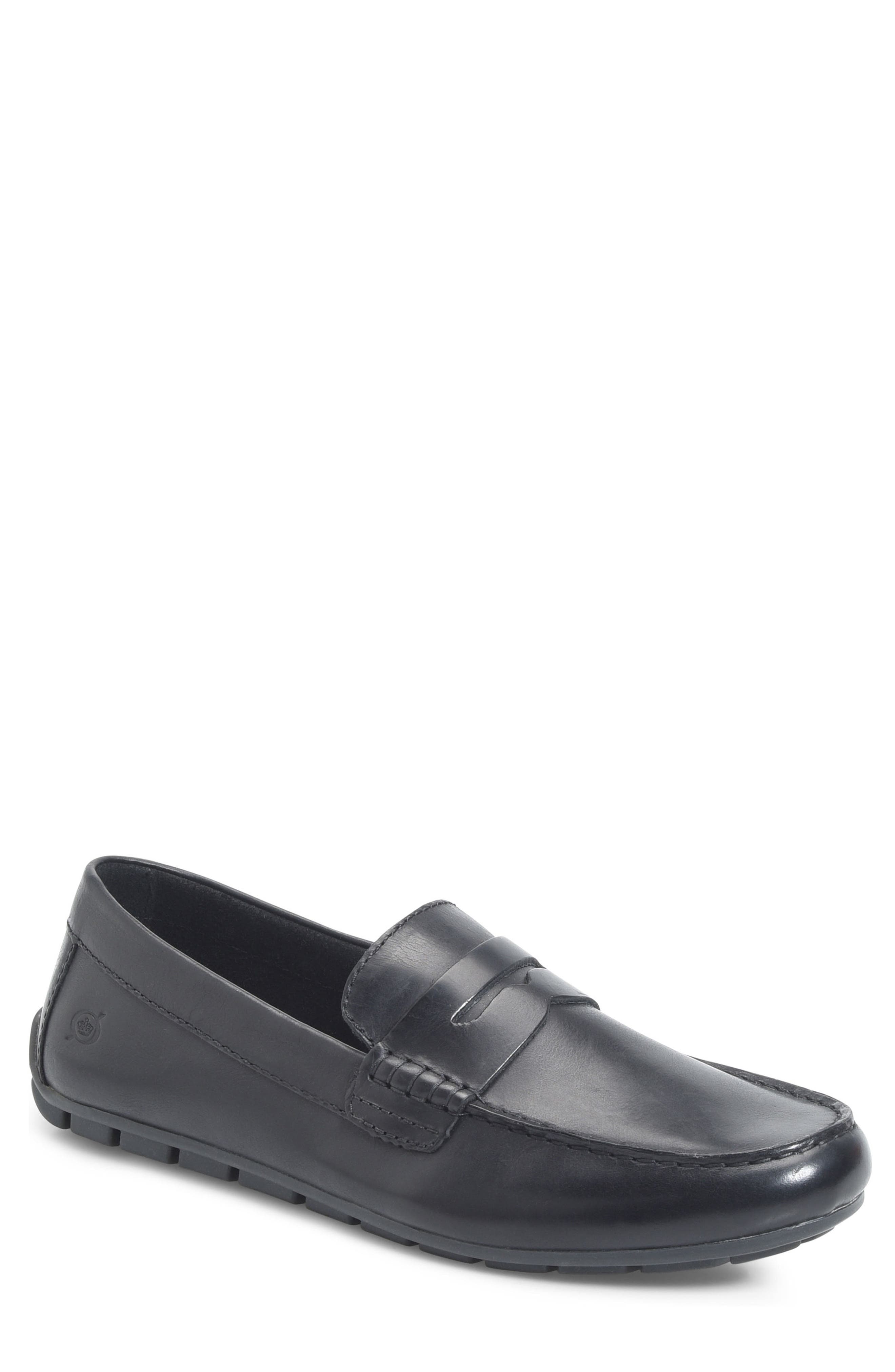 Andes Driving Shoe, Main, color, BLACK