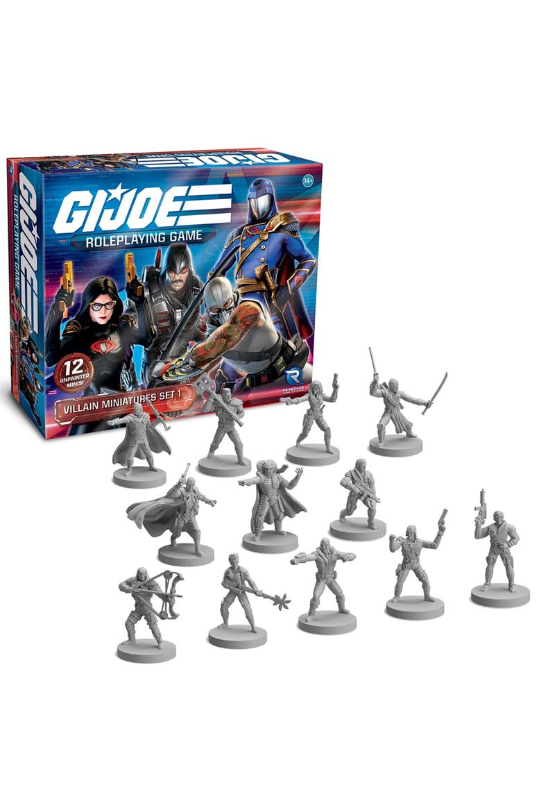 Roleplaying Game Villain Miniatures Set 1 12 Miniatures Expansion, Alternate, color, Multicolored