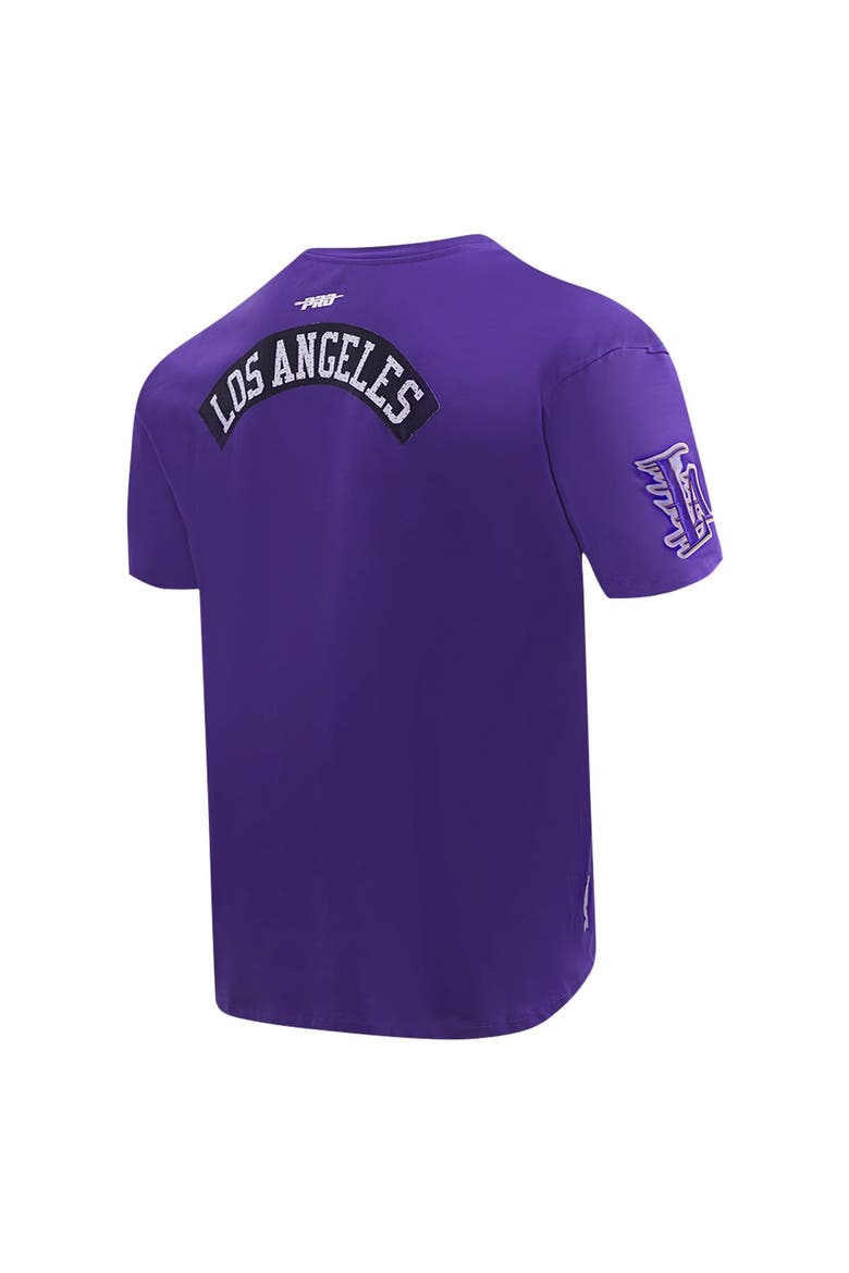 Men's Pro Standard Purple Los Angeles Lakers Made To Play Drop Shoulder T-Shirt, Alternate, color, Purple