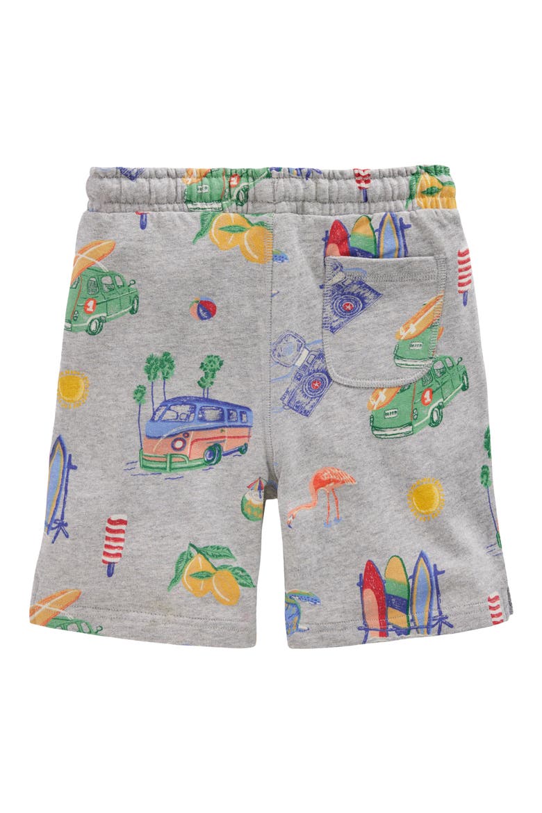 Kids' Print Drawstring Shorts, Alternate, color, HOLIDAY