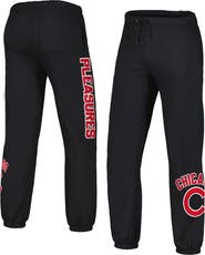 PLEASURES Men's PLEASURES Black Chicago Cubs Opening Day Sweatpants