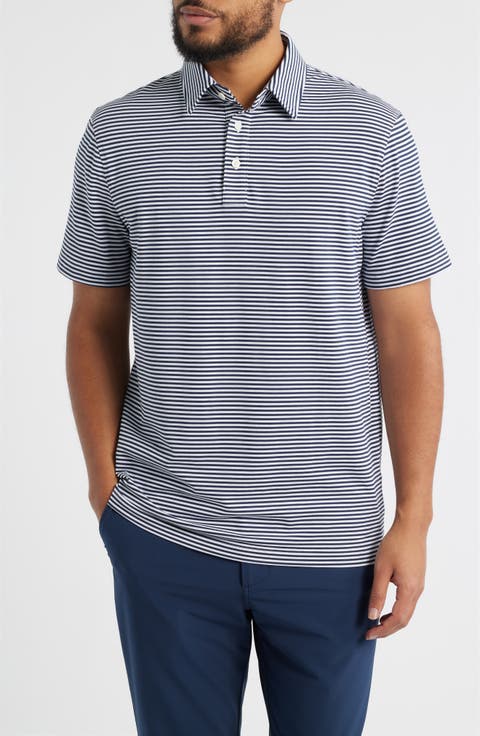 All Play Stripe Performance Polo