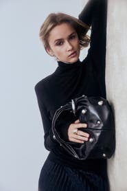 H&M Metal-detail Handbag