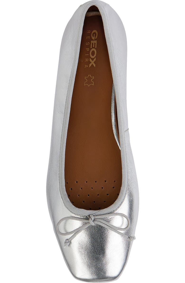 Geox Marsilea Square Toe Ballet Flat, Alternate, color,