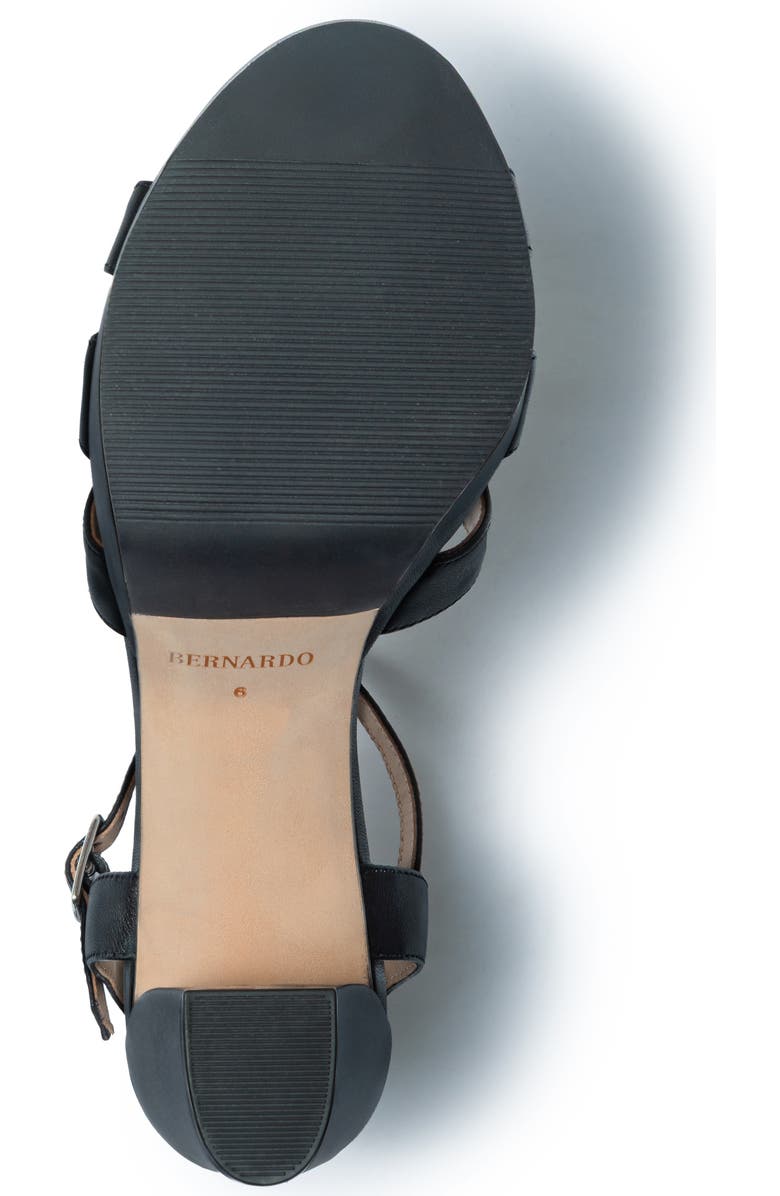 Bernardo Footwear Vittoria Platform Sandal, Alternate, color, Black