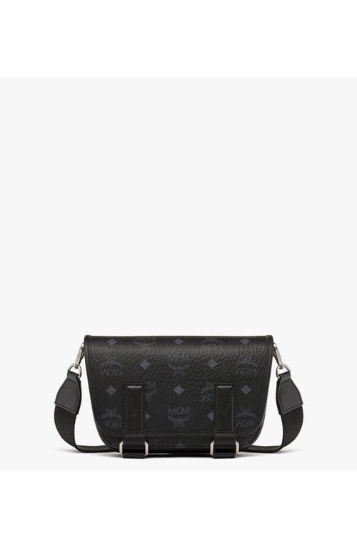 Mcm Aren Messenger Bag In Black