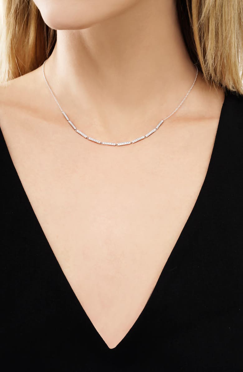 Bony Levy Prism Diamond Choker Necklace, Alternate, color,