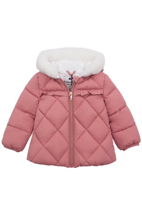 Macy's baby girl coats best sale