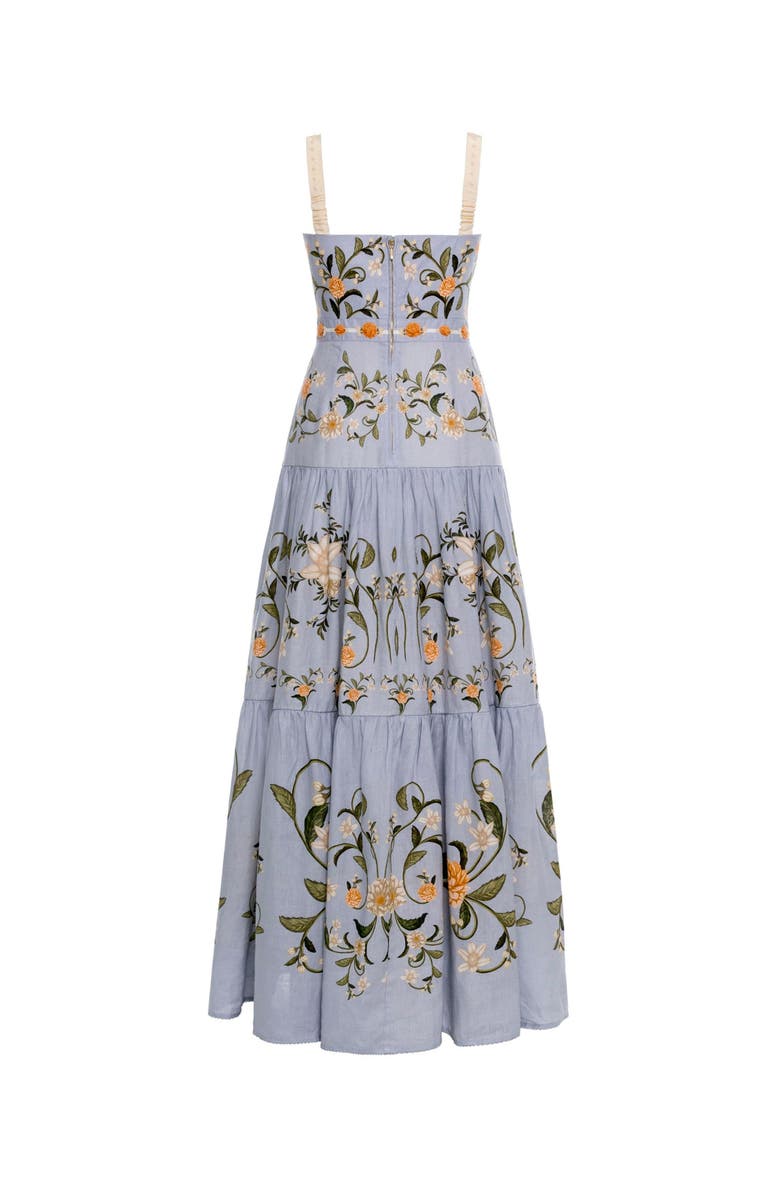 Agua by Agua Bendita Lima Valle Maxi Dress, Alternate, color, Multicolor