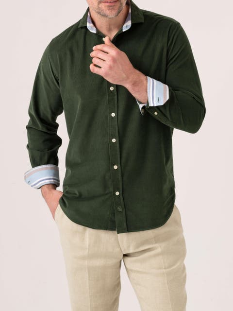 Corduroy Long Sleeve Shirt