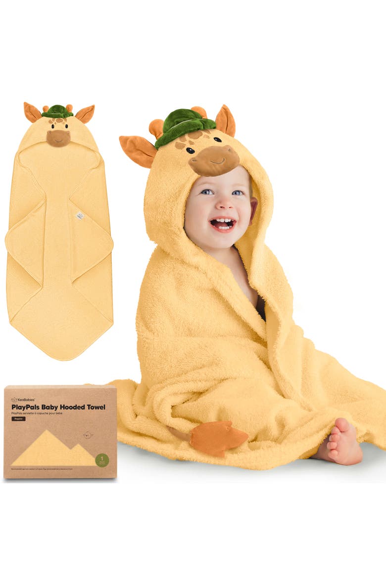 PlayPals Hooded Towel, Main, color, Gigi