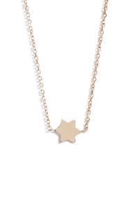 Anzie Love Letter Star of David Pendant Necklace