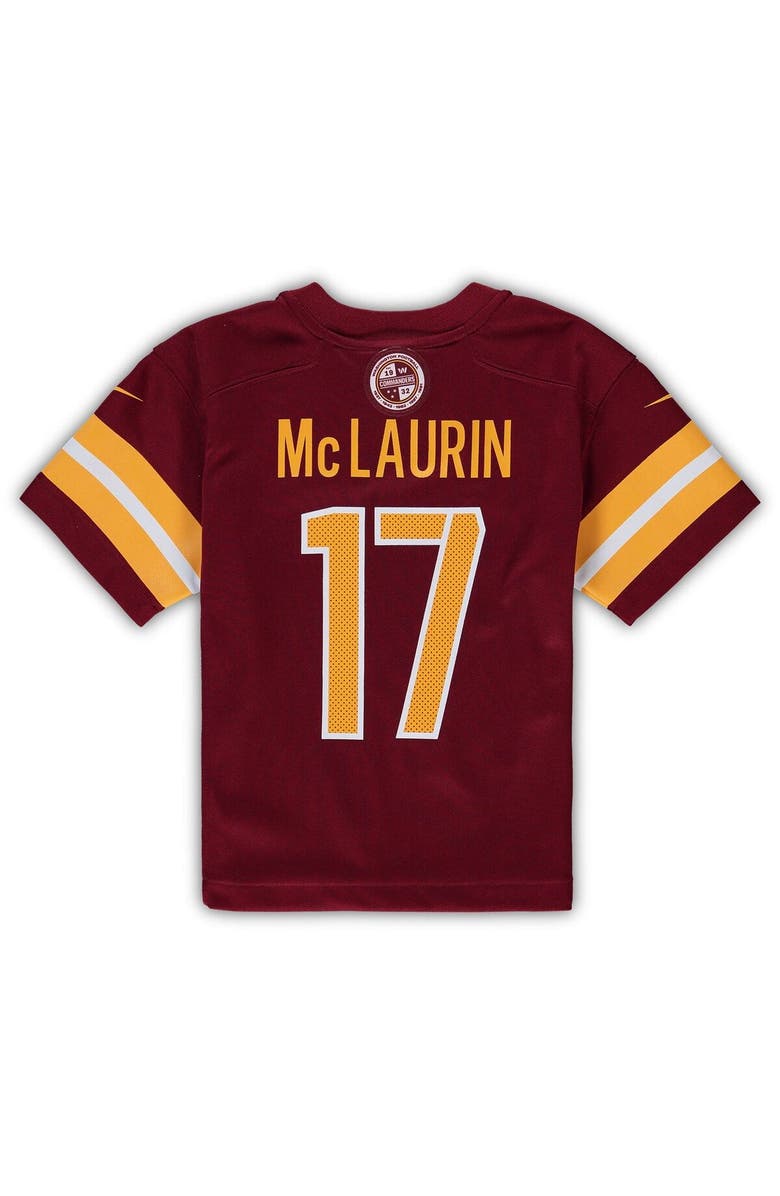 Nike Preschool Nike Terry McLaurin Burgundy Washington Commanders Game Jersey, Alternate, color, Burgundy