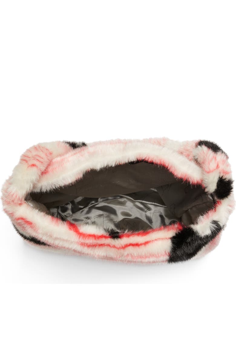 Shrimps Isabella Large Faux Fur Tote, Alternate, color,