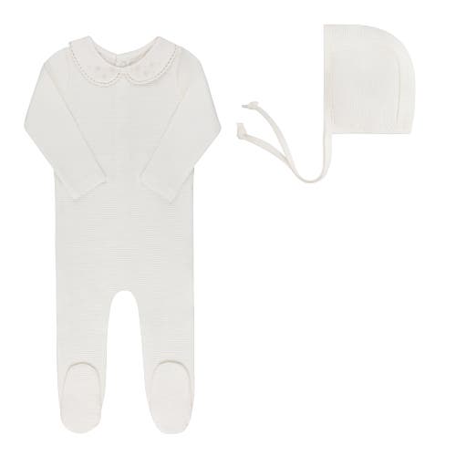 Ely's & Co. Ribbed Embroidered Collar Collection