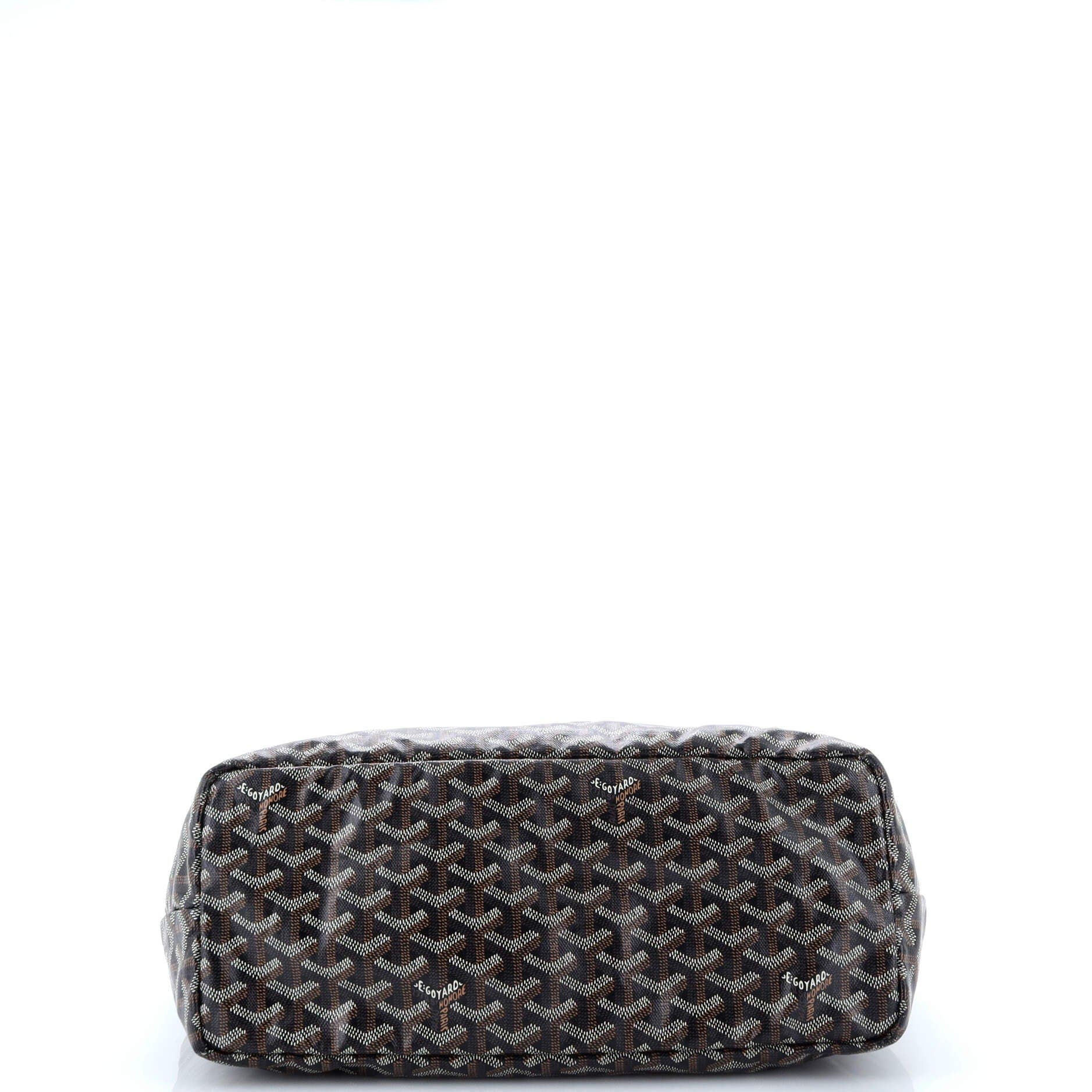 Pre-Owned Goyard Saint Louis Tote Printed Coated Canvas PM, Alternate, color, 