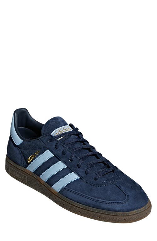 adidas Handball Spezial Sneaker in Collegiate Navy/clear Sky/gum5 