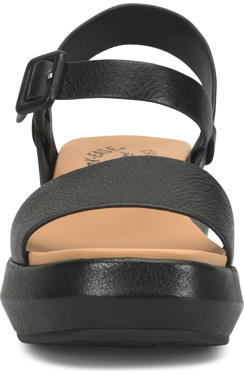 Kork-Ease<sup>®</sup> Hallie Platform Sandal, Alternate, color, Black Leather