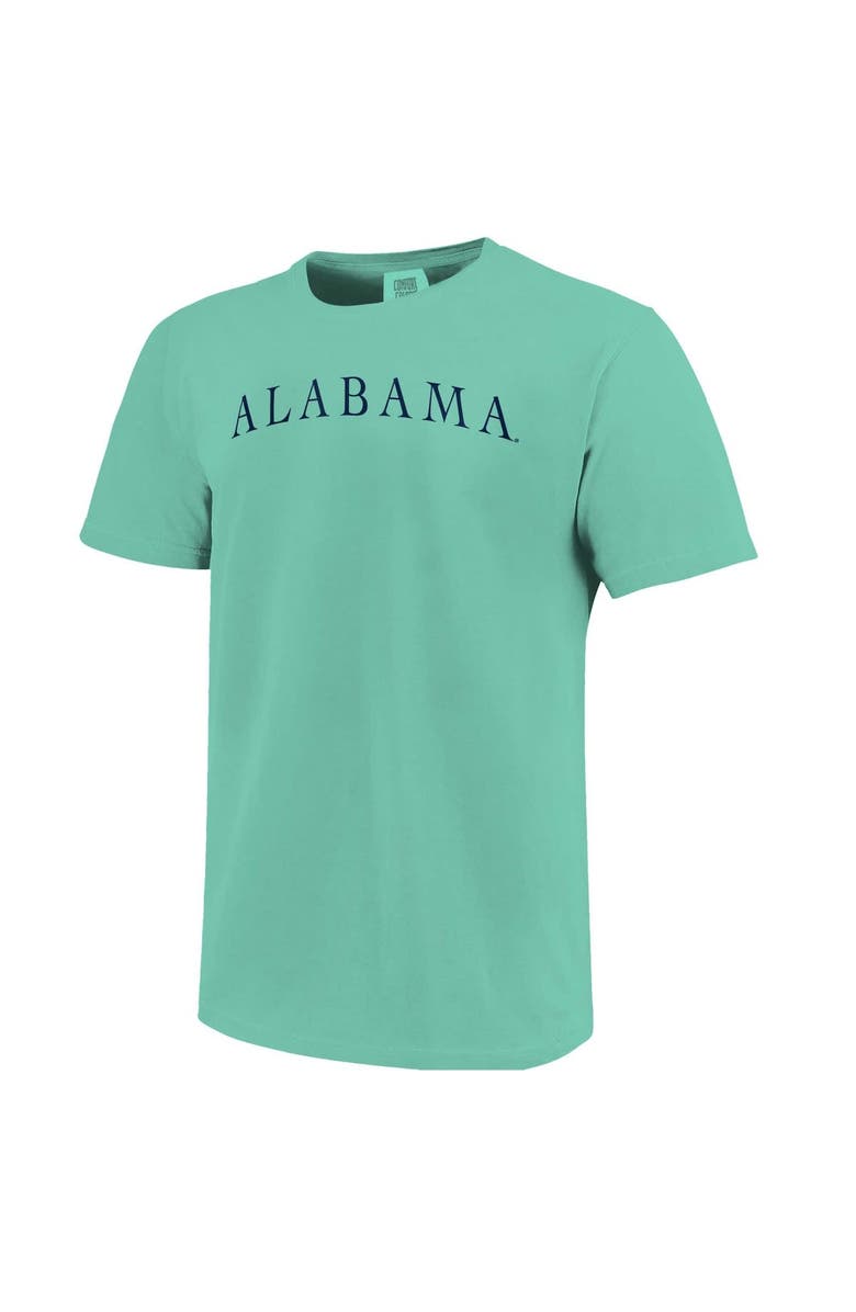 IMAGE ONE Unisex  Mint Alabama Crimson Tide Comfort Colors Fashion Color Arch T-Shirt, Alternate, color, 