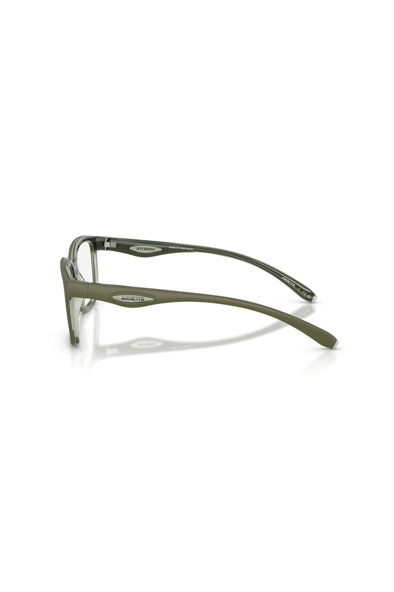 54mm Square optical glasses, Alternate, color, Green