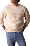 The Normal Brand Oversize Fly Over State Embroidered Crewneck Sweatshirt