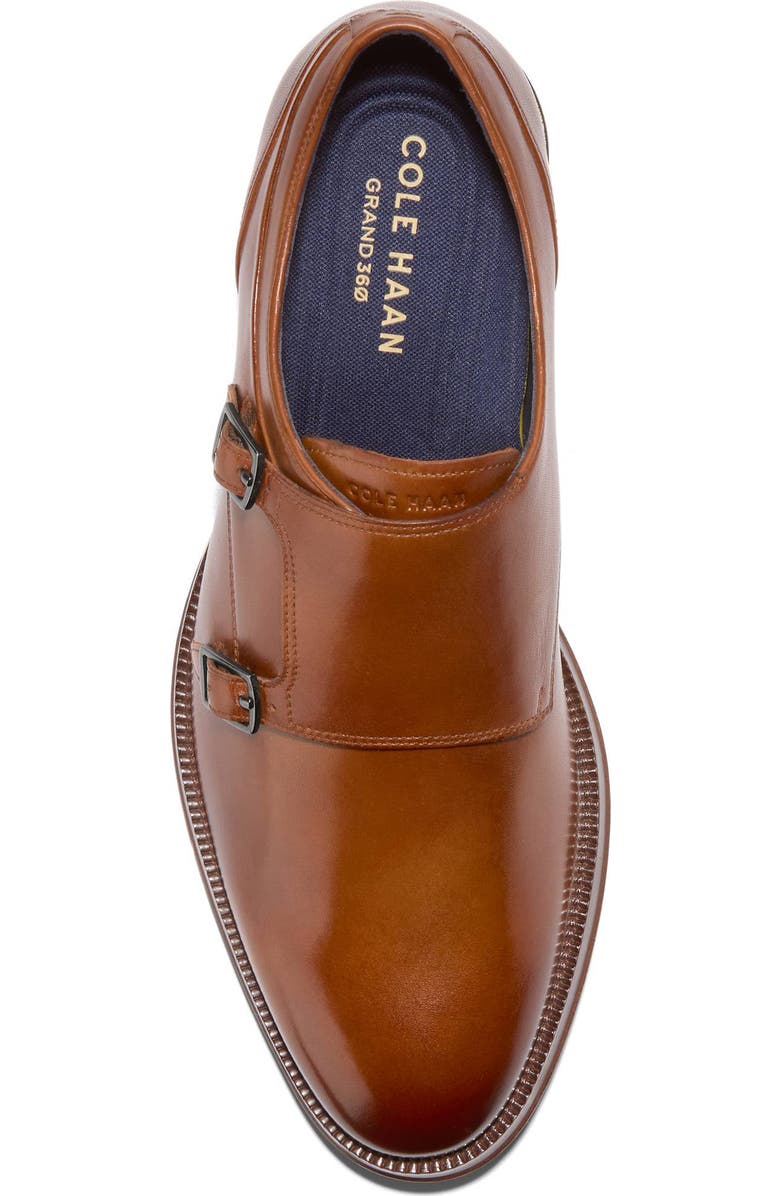 Cole Haan Carnegie Monk Strap Loafer, Alternate, color, British Tan