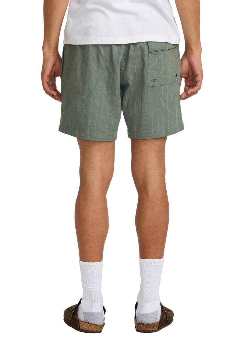 Sands Stripe Regular Fit Shorts, Alternate, color, SAGE LEAF