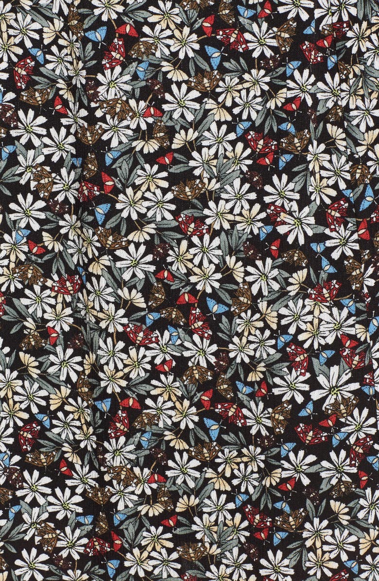 Lost + Wander Flora Slit Front Maxi Skirt, Alternate, color, 