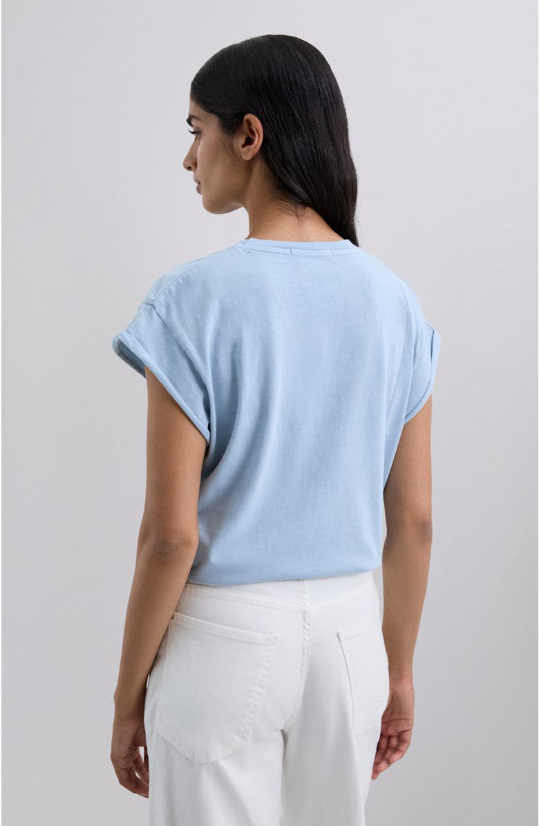 Scalpers Plainskull Tee, Alternate, color, Water