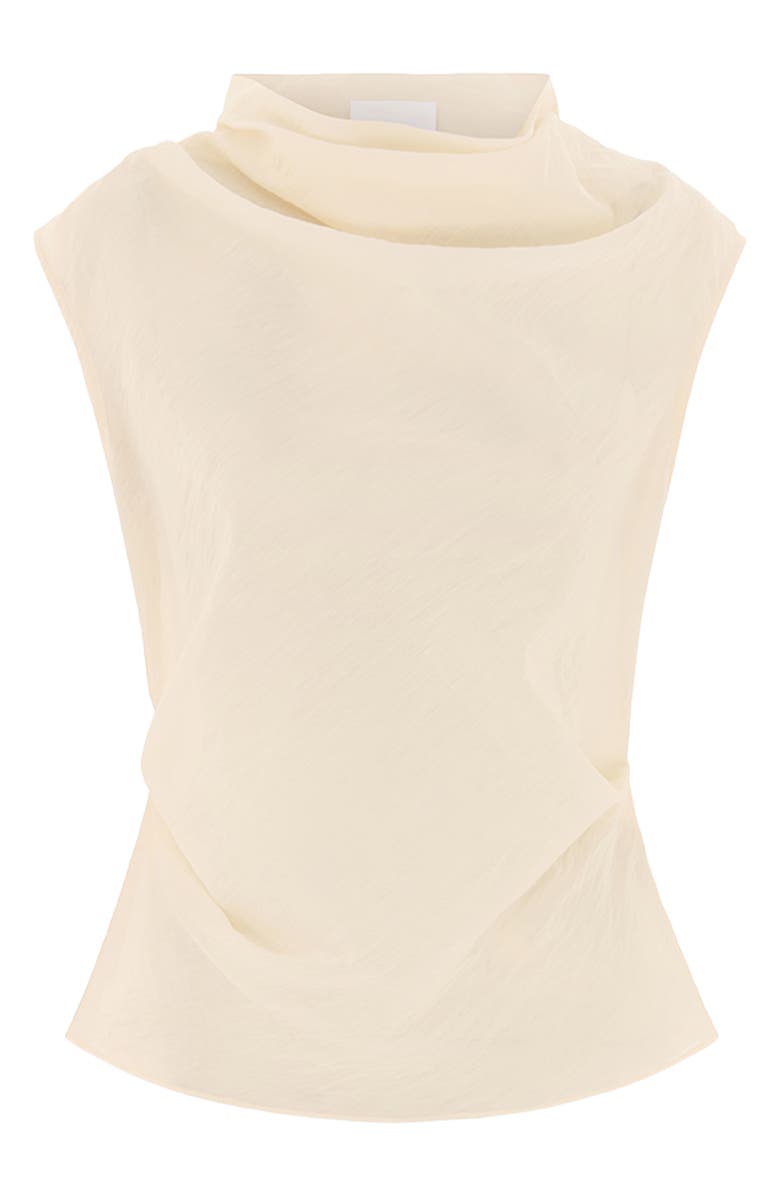 ALIGNE Dana Cowl Neck Sleeveless Top, Alternate, color, White