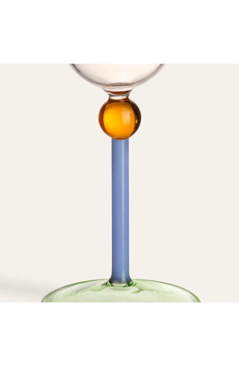 Zsa Zsa Zsu Henan Borosilicate Glass Champagne Glass 8 Oz. Set Of 2, Alternate, color, Clear