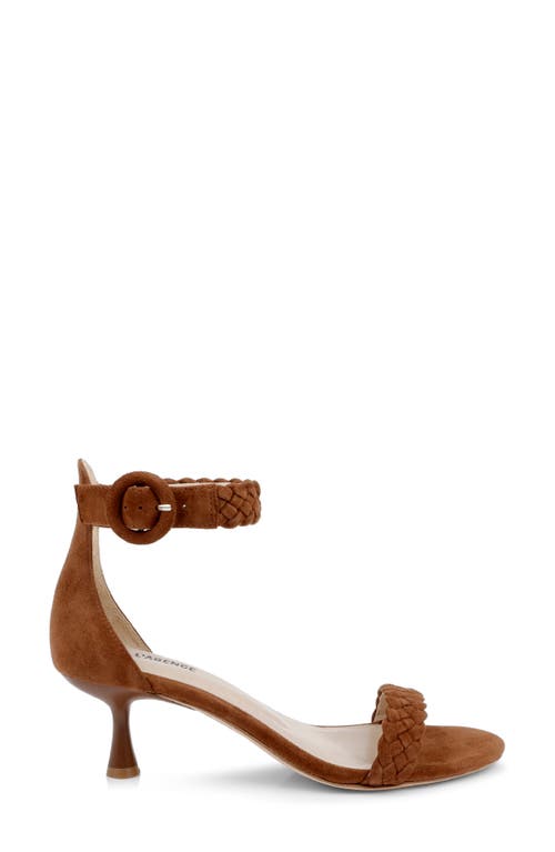 L'agence Andelle Ankle Strap Sandal In Brown