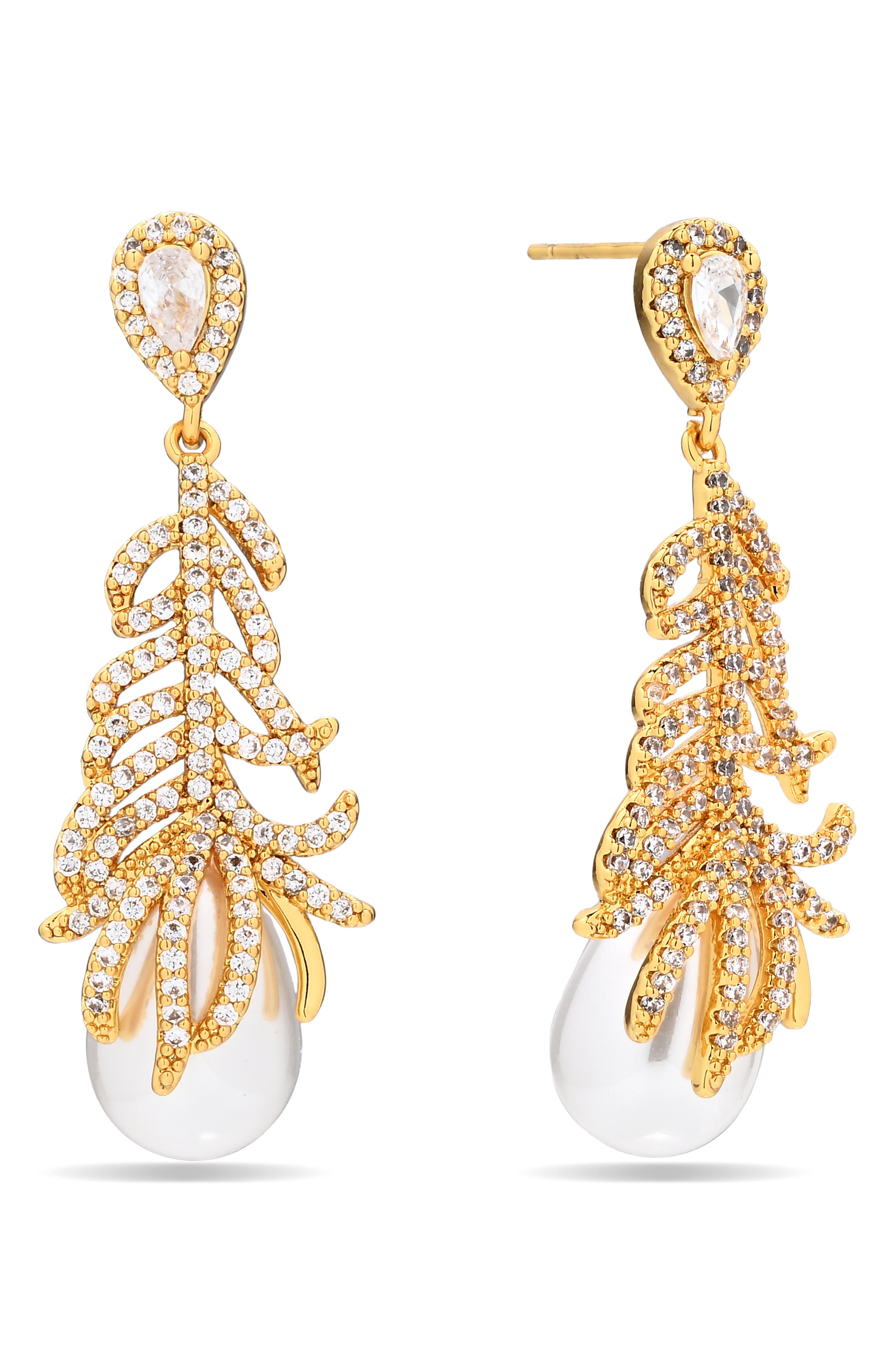 Gabriella Cubic Zirconia Drop Earrings