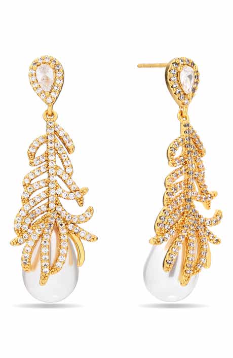 Gabriella Cubic Zirconia Drop Earrings