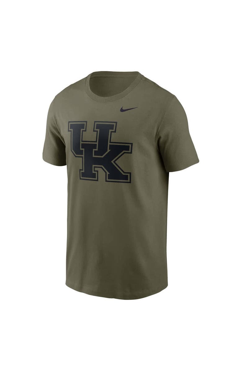 Nike Men's Nike Olive Kentucky Wildcats Primetime Logo Performance T-Shirt, Alternate, color, Olive