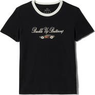 Brixton Buckle Up Ringer Graphic T-Shirt