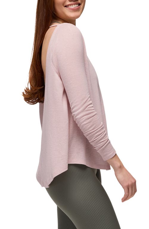 Prana New Moon Long Sleeve T-shirt In Pink
