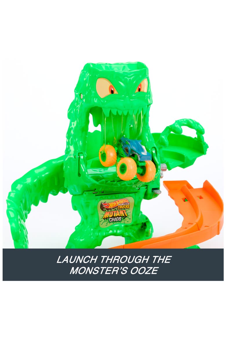 Monster Trucks Mutant Monster Takedown Playset with Toy Truck & Slime, Alternate, color, NONE