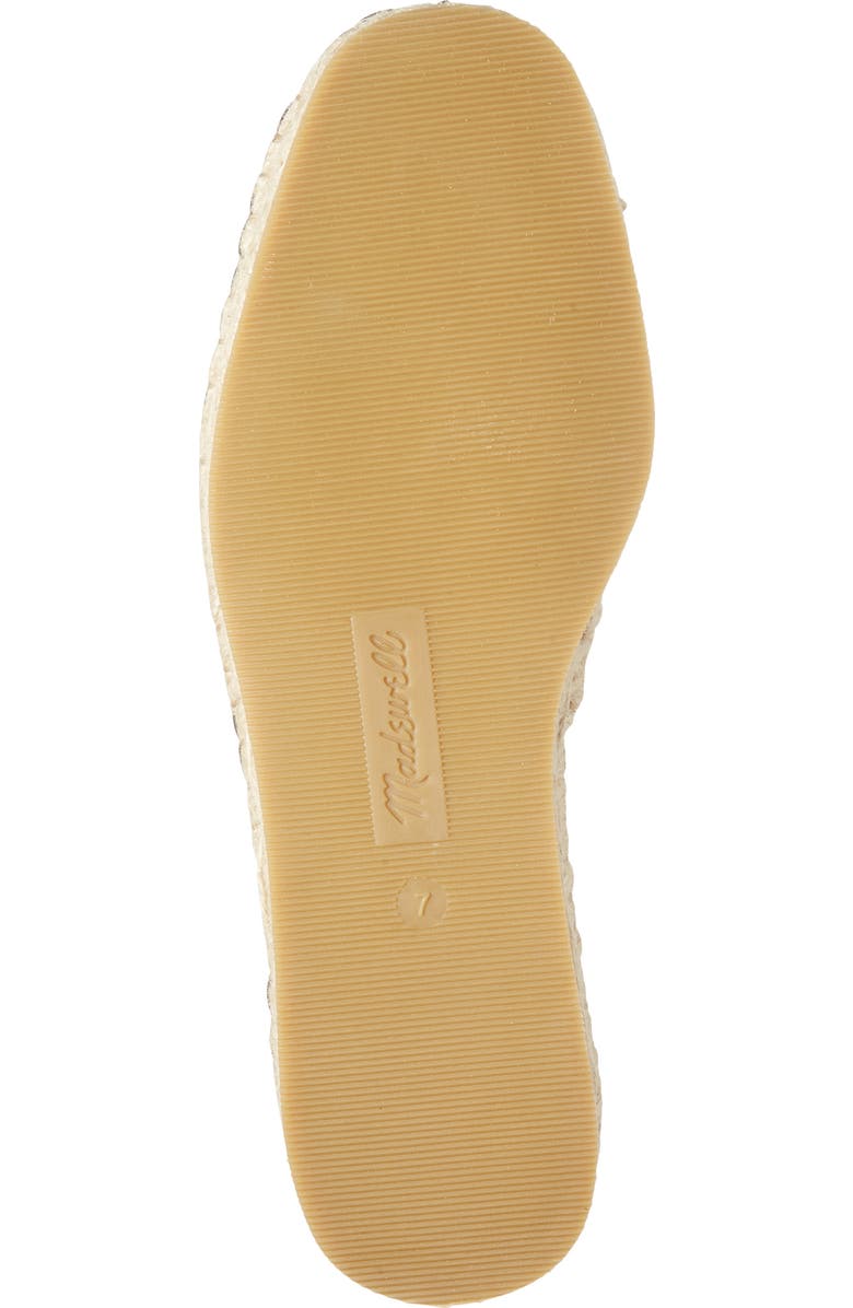 Madewell The Remy Espadrille Mary Jane Flat, Alternate, color, Dark Carob