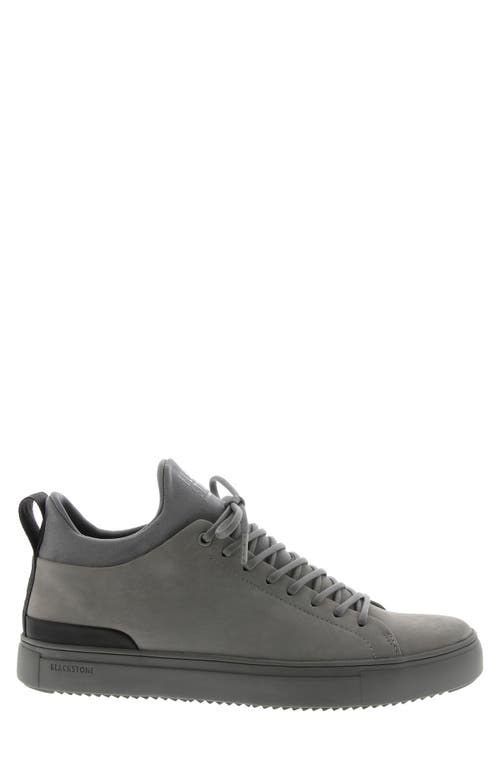 Blackstone Mid Top Sneaker In Gray