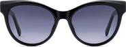 Fossil 53mm Gradient Cat Eye Sunglasses