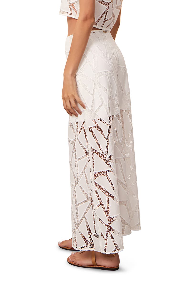 ViX Paula Hermanny Juli High Waist Cover-Up Maxi Skirt, Alternate, color,