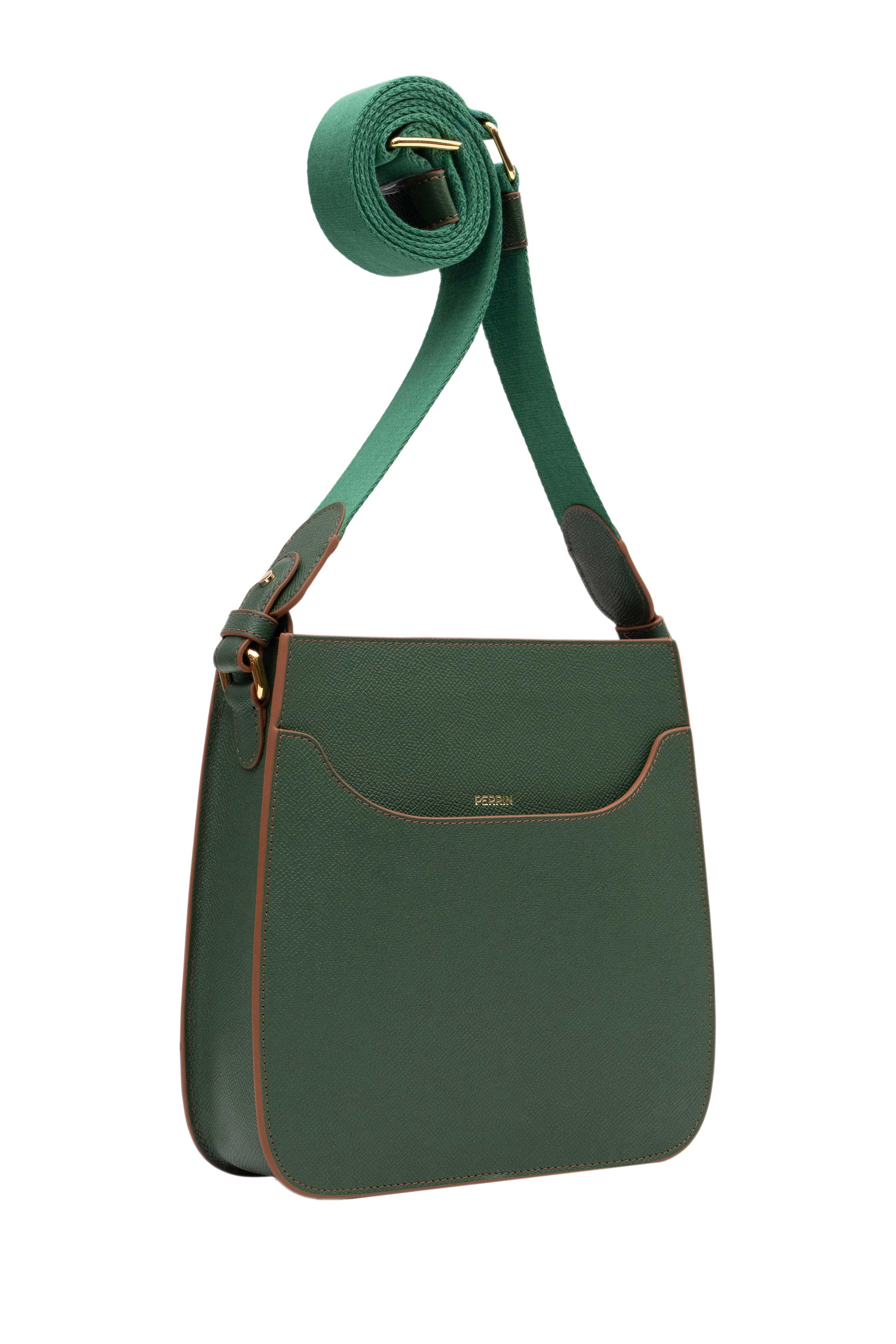 PERRIN PARIS Cabbie Xbody, Alternate, color, Pine/Auburn