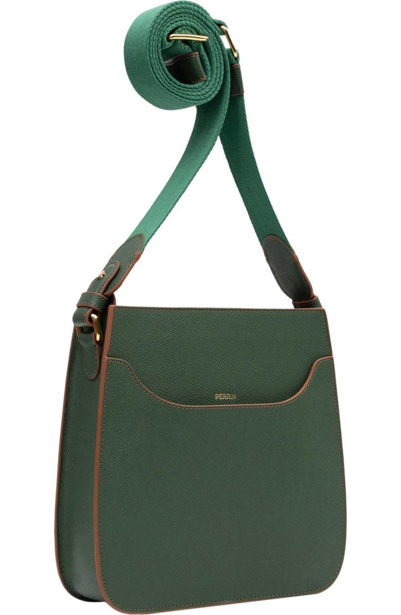 PERRIN PARIS Cabbie Xbody, Alternate, color, Pine/Auburn