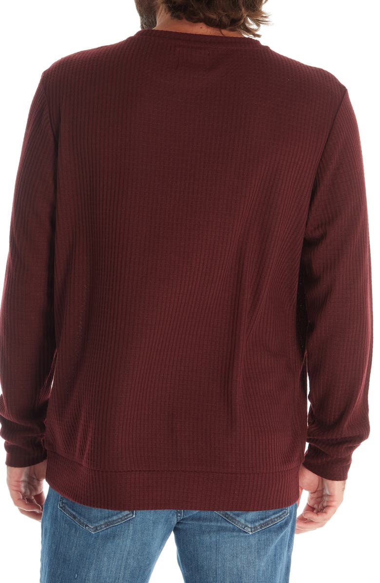 PX Saul Long Sleeve Thermal T-Shirt, Alternate, color, Burgundy