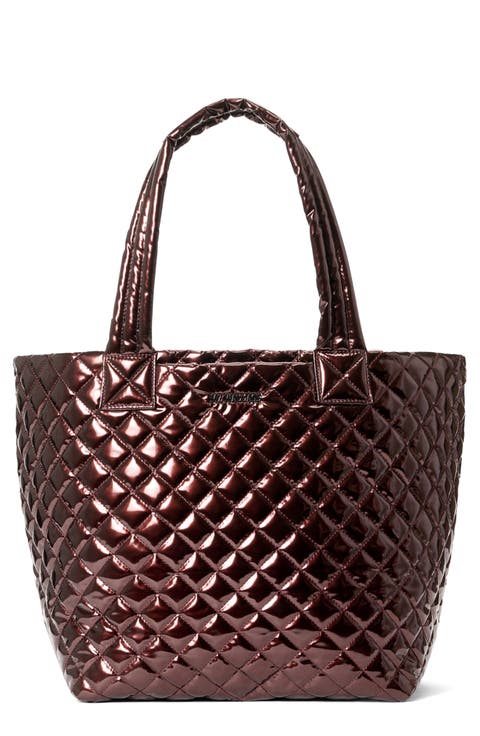 Medium Metro Deluxe Quilted Nylon Tote