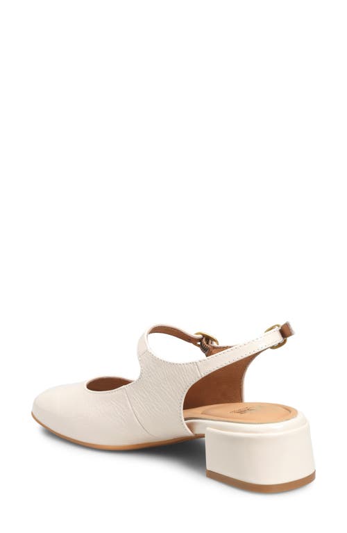 Söfft Leyla Slingback Mary Jane Pump In Almond