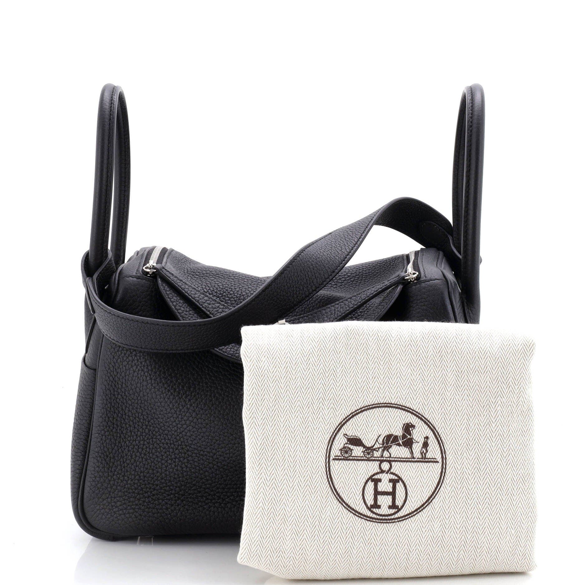 Pre-Owned Hermes Lindy Bag Clemence 26, Alternate, color, Noir